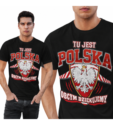KOSZULKA PATRIOTYCZNI Tu jest Polska